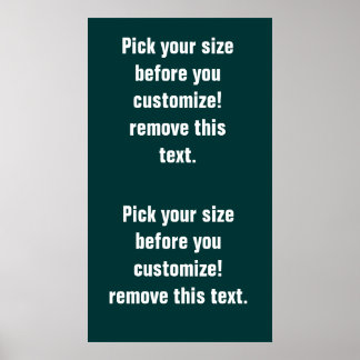 Póster Poster de fondo en blanco grande a pequeño Véase N