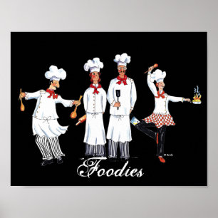 Póster Poster de Foodies