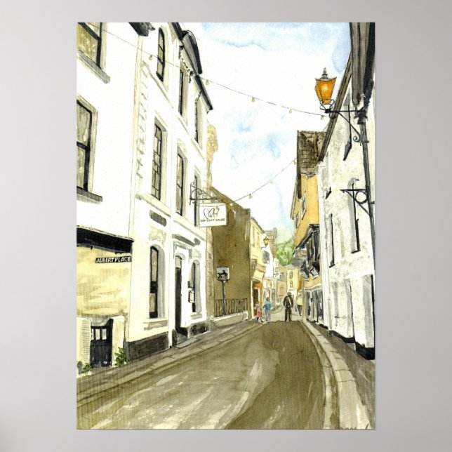 Póster poster de 'Fore Street, Fowey' (Frente)
