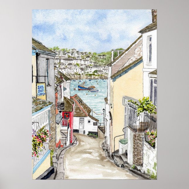 Póster poster de 'Fore Street (Polruan)' (Frente)