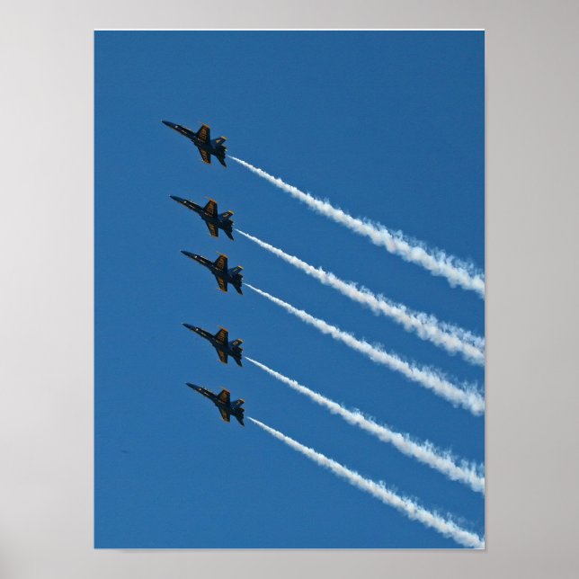 Póster Poster de Formación Aseno de Línea de los Ángeles  (Frente)