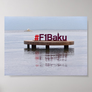 Póster Poster de Fórmula Bakú
