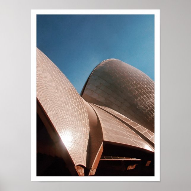 Póster Poster de fotografía de arquitectura (Frente)
