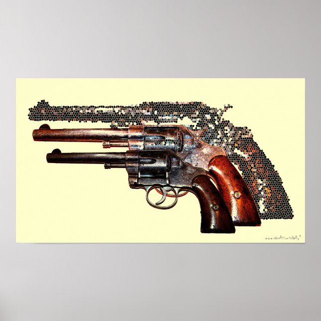 Póster poster de fotografía de pistolas Guay (Frente)