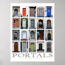 Póster Poster de fotografía de portales
