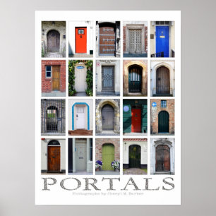 Póster Poster de fotografía de portales