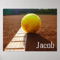 poster de fotografía de tenis, jugador de personal