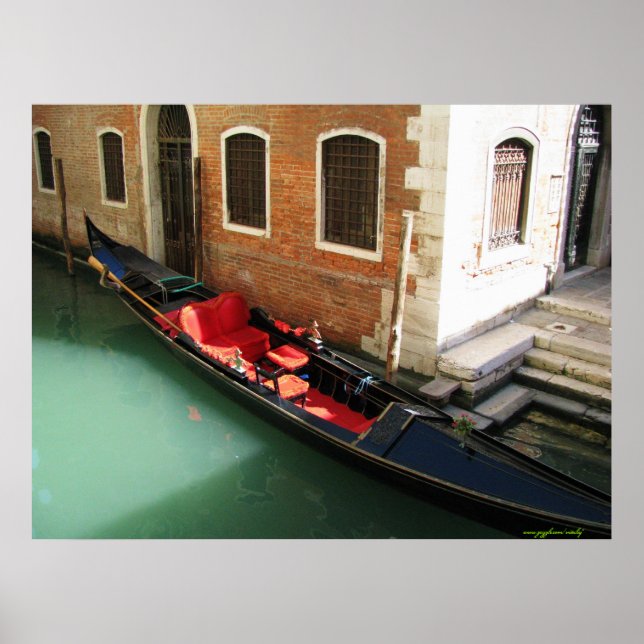 Póster Poster de fotografía de Venecia, Italia (Frente)