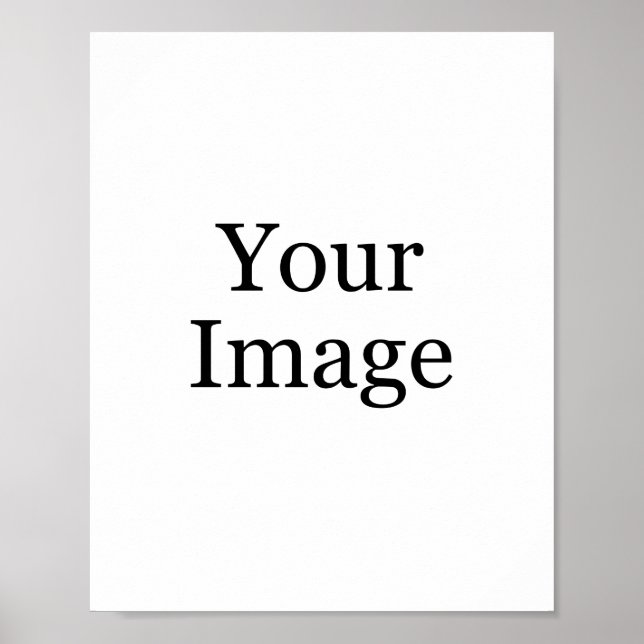 Póster Poster de fotografía personalizado (Frente)