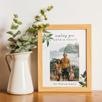 Poster De Fotografías Familiares De Amor Y Paz E I