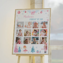 Póster Poster de fotos de cumpleaños de nutcracker Fairy