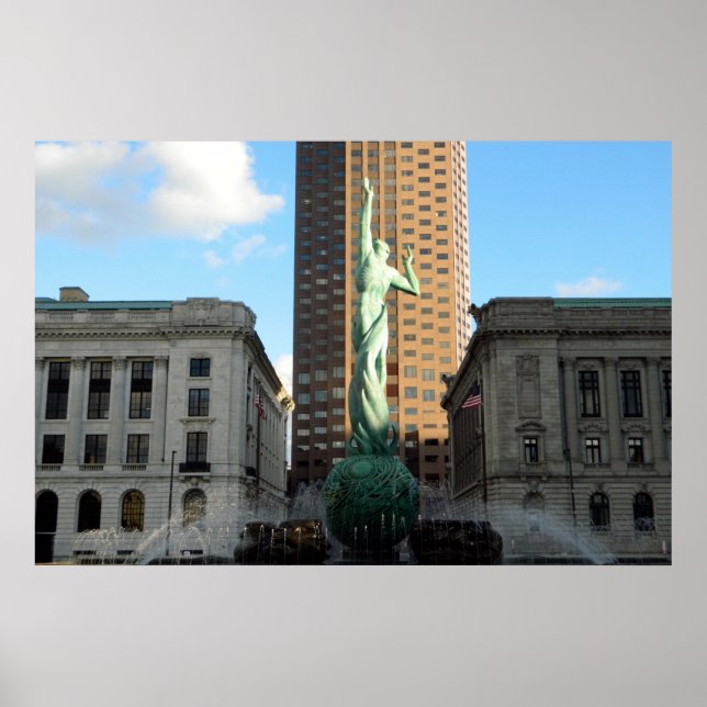 Póster Poster de Fountain (Cleveland OH) (Frente)
