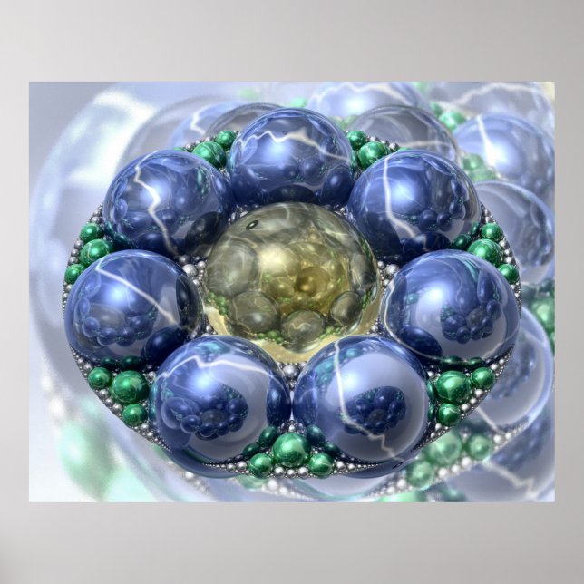 Póster Poster de Fractal Art 44 (Frente)