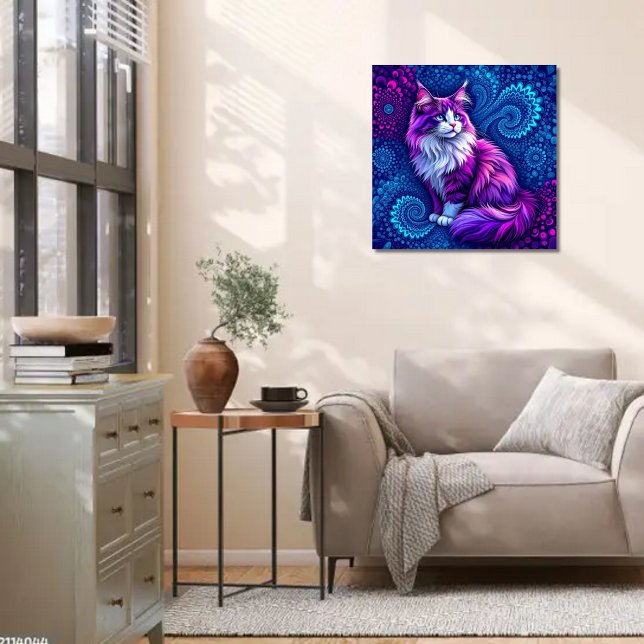 Póster POSTER de fragmentos de gatos púrpura de ASMR (Subido por el creador)