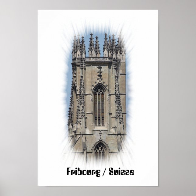 Póster Poster de Friburgo (Frente)