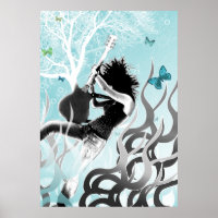 Poster de Fuego Negro