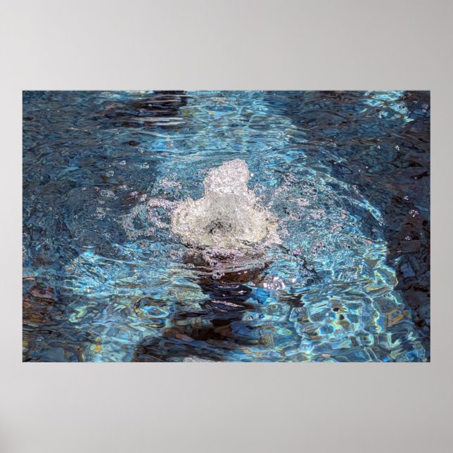 Póster Poster de fuentes de agua (Frente)