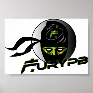 Póster Poster de furia