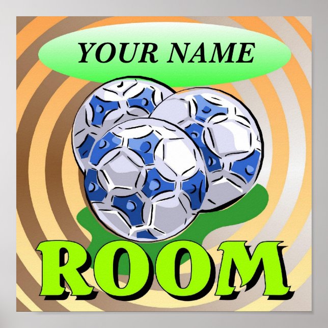 Póster Poster de fútbol (Frente)