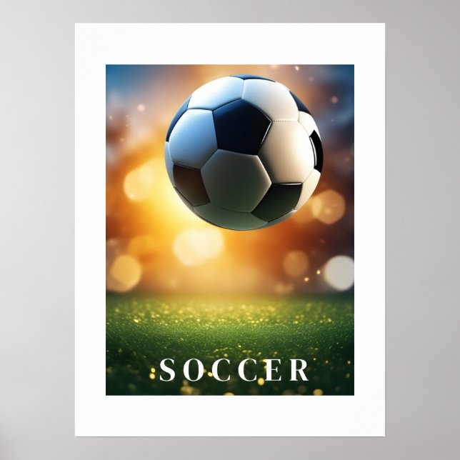 Póster Poster de fútbol (Frente)