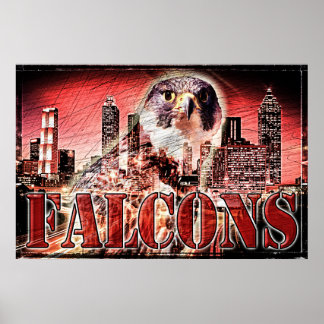 Póster Poster de Fútbol de Falcons
