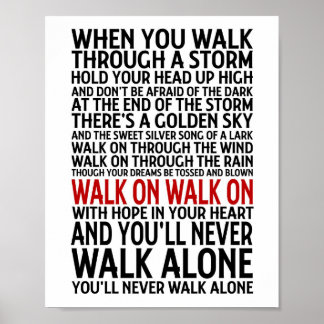 Póster Poster de Fútbol de Liverpool - Poster de Liverpoo