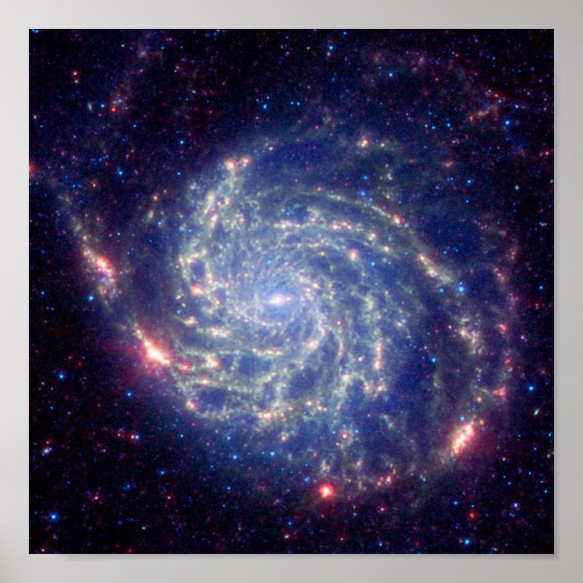 Póster Poster de Galaxia Messier Espiral (Frente)