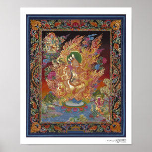 Póster Poster de Ganesh con cuatro armas