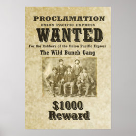 Póster Poster DE GANG DE WILD BUNCH - Tamaños de Personal