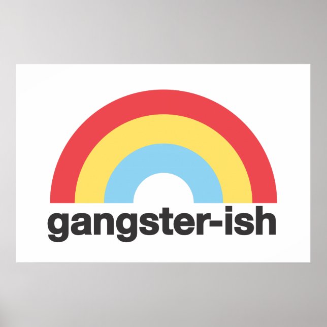 Póster Poster de Gangster-ish (Frente)