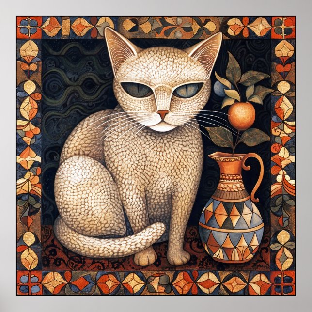 Póster Poster de gato (Frente)