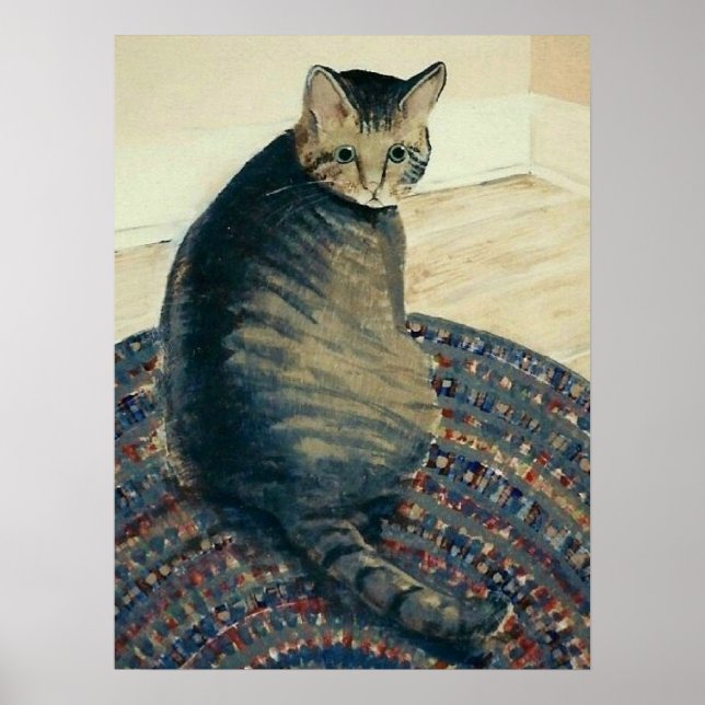 Póster Poster de gatos tabby (Frente)