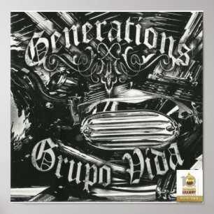 Póster Poster de generaciones