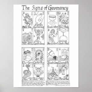 Póster Poster de Geomancy