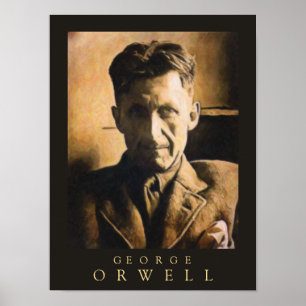 Póster Poster de George Orwell