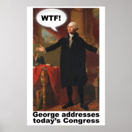 Póster Poster de George Washington WTF (con subtítulo)