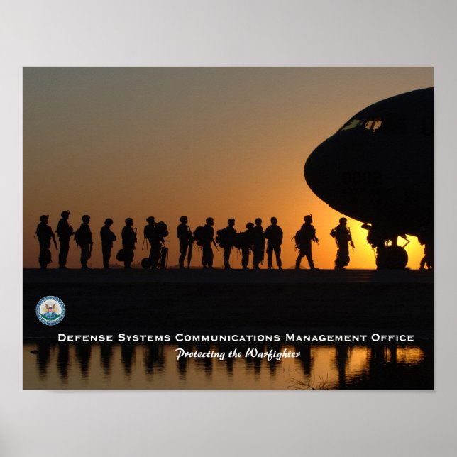 Póster Poster de Gestión de Comunicaciones de Sistemas de (Frente)