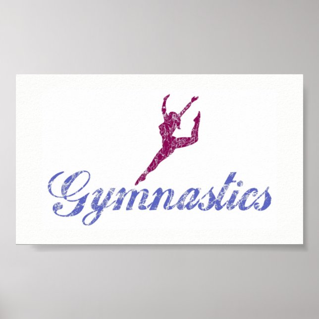 Póster Poster de gimnasia (Frente)
