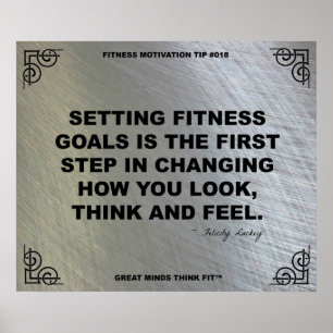 Póster Poster de gimnasia para motivación #018