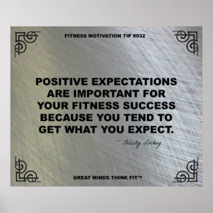 Póster Poster de gimnasia para motivación de fitness #032