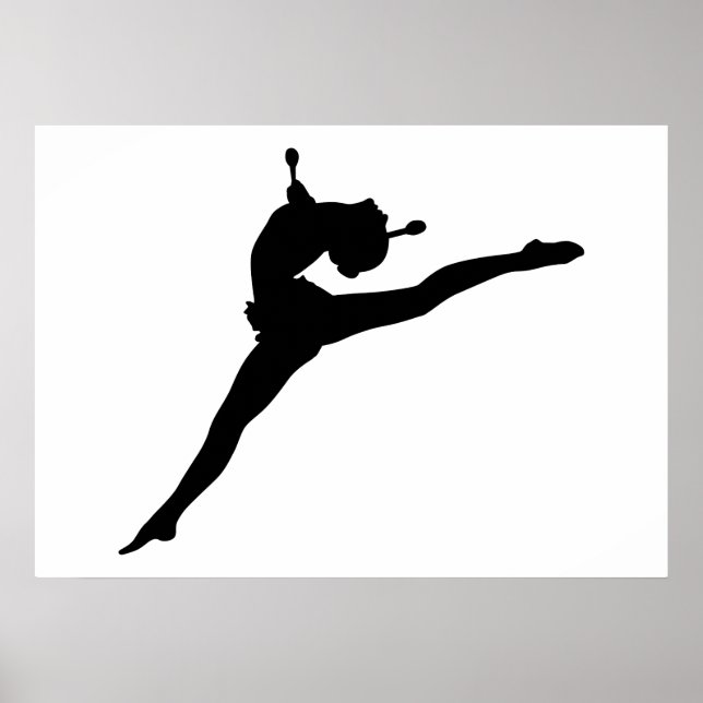 Póster Poster de Gimnasia Rítmica (Frente)