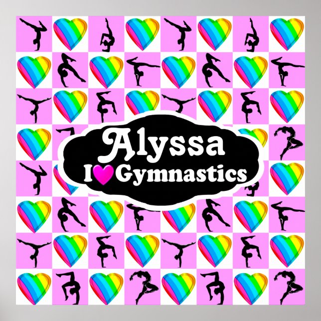 Póster POSTER DE GIMNASTICAS PERSONALIZADAS POR bonito PI (Frente)