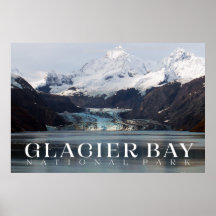 Poster de Glacier Bay, Alaska Print