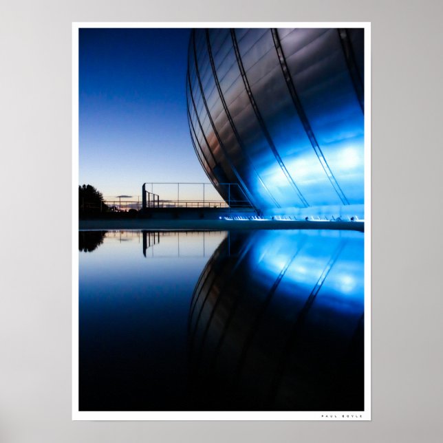 Póster Poster de Glagow del Centro de Ciencias (Frente)