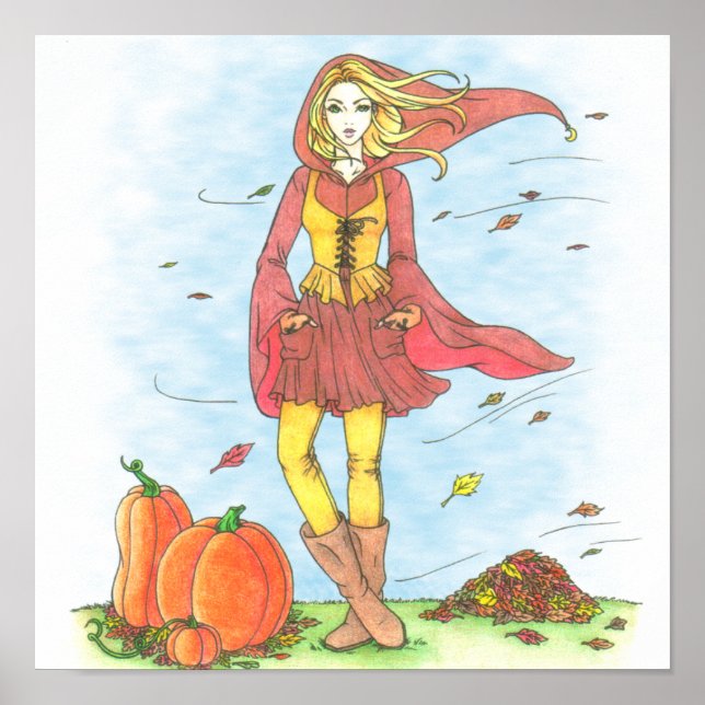 Póster Poster de Gloria de Otoño (Frente)