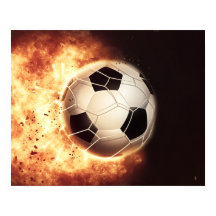 Poster de gol de fútbol