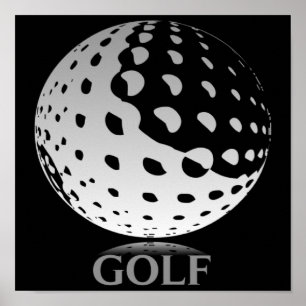 Póster Poster de golf