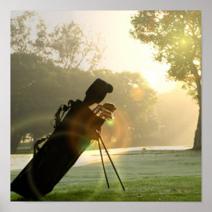Póster Poster de golf