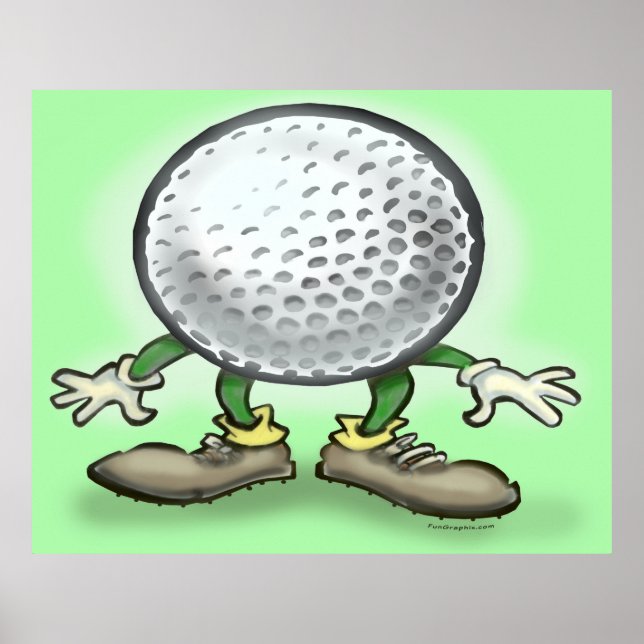 Póster Poster de golf (Frente)