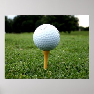 Póster Poster de golf